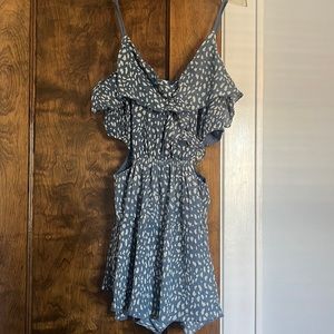 Blue romper